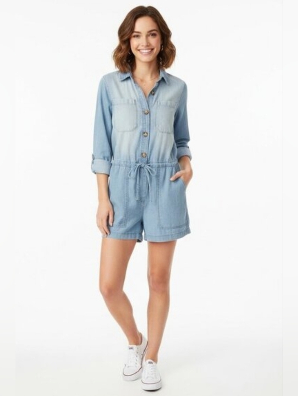 Harper Heritage Cambray Romper Size S